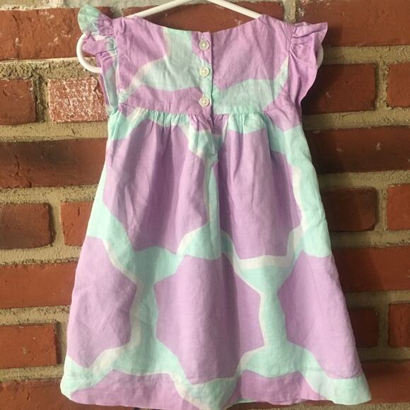 Tea Collection Star Morocco Dress Sz 18-24 m Baby Girl Sun Dress - Picture 4 of 6